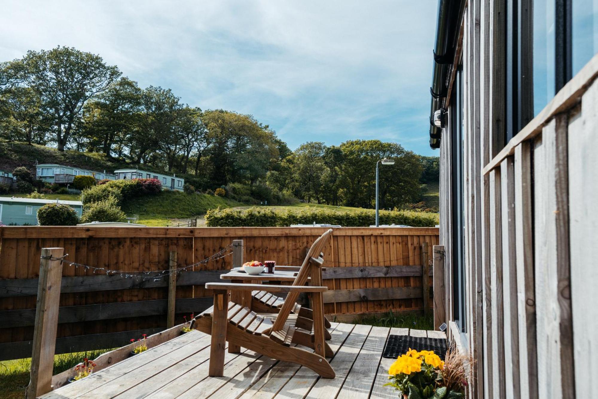 Cefn Crib Cabins Махинллет Экстерьер фото