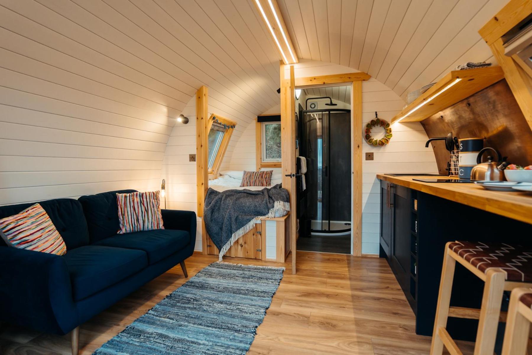 Cefn Crib Cabins Махинллет Экстерьер фото